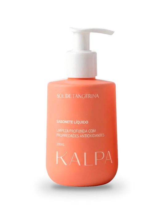 Kit Família Sol de Tangerina Corpo e Casa: Sabonete, Loção, Body Splash, Difusor e Vela Kalpa, foto 4