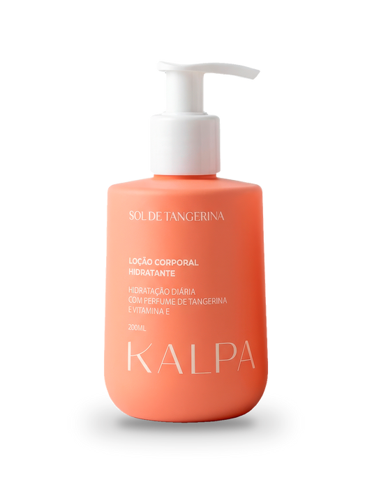 Kit Família Sol de Tangerina Corpo e Casa: Sabonete, Loção, Body Splash, Difusor e Vela Kalpa, foto 5