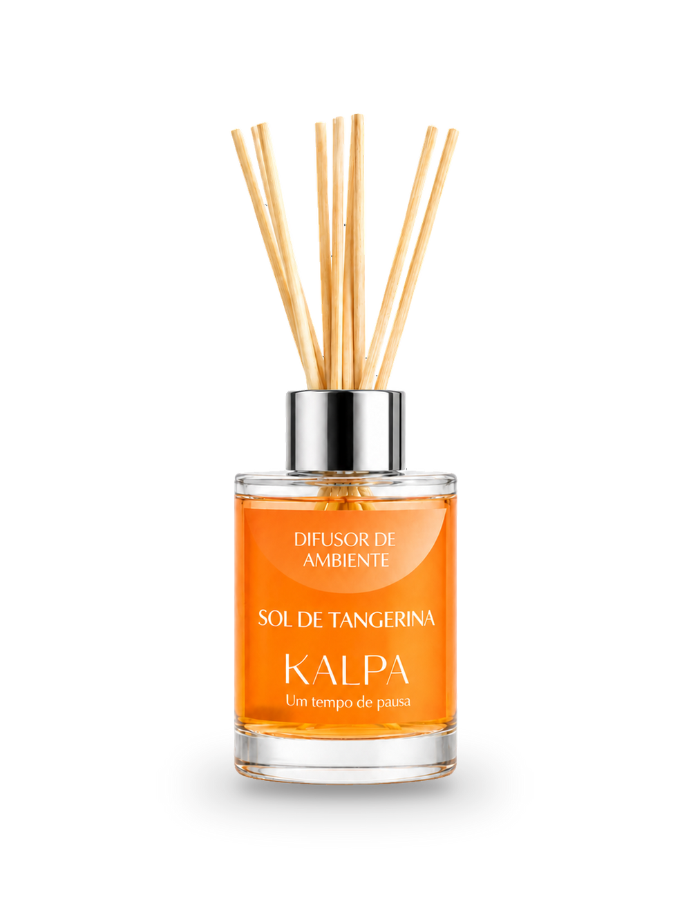Kit Família Sol de Tangerina Corpo e Casa: Sabonete, Loção, Body Splash, Difusor e Vela Kalpa, foto 7