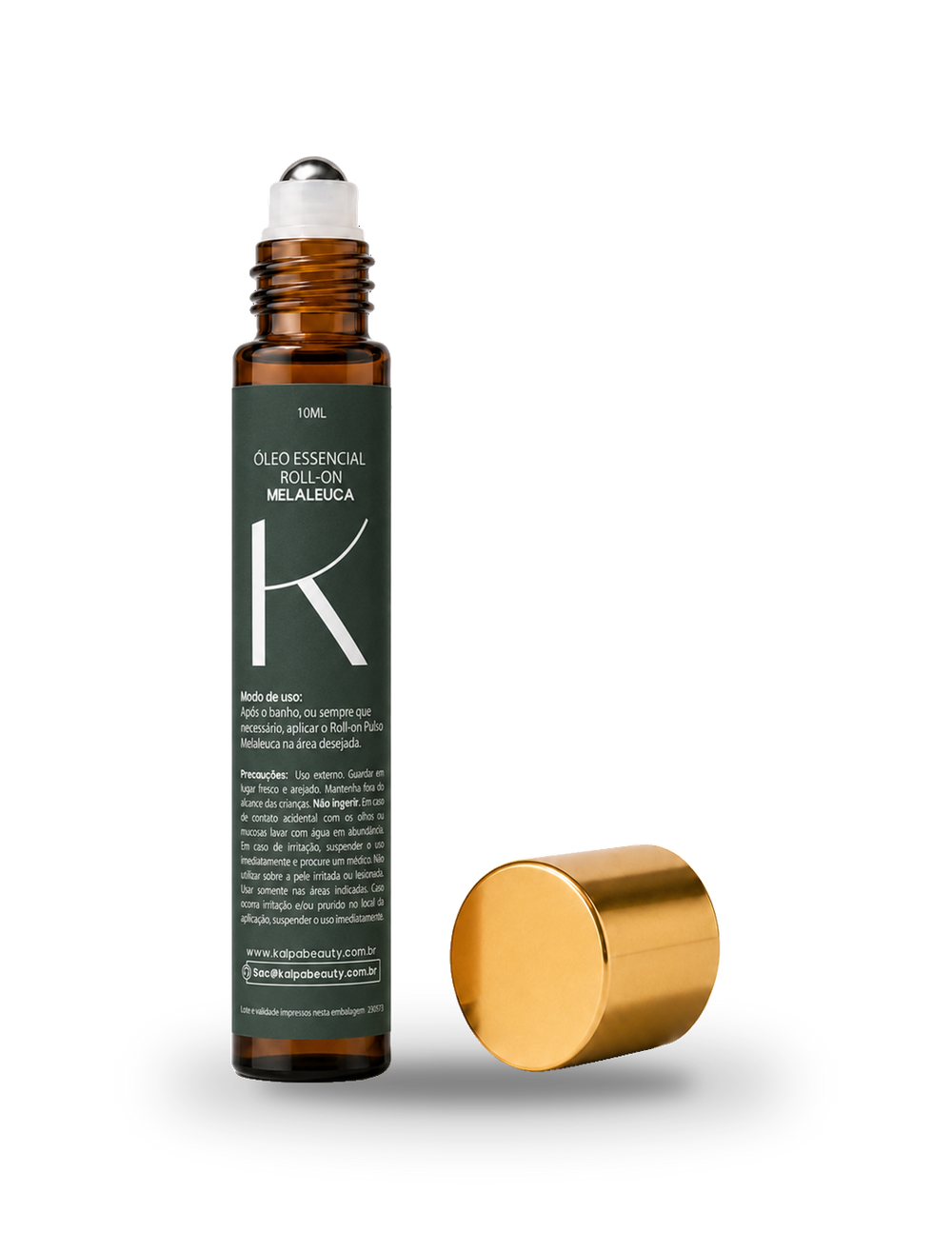Kit Coleção Pausas: 4 Óleos Essenciais Roll-on + Difusor e Vela Brisa de Jardim Kalpa, foto 3