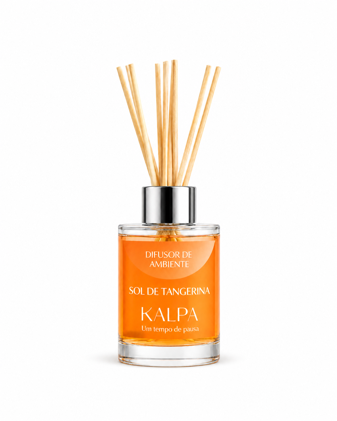 Kit Família Sol de Tangerina Corpo e Casa - Grátis 1 Difusor Sol de Tangerina + 1 Vela Sol de Tangerina