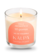 Vela Aromática Sol de Tangerina