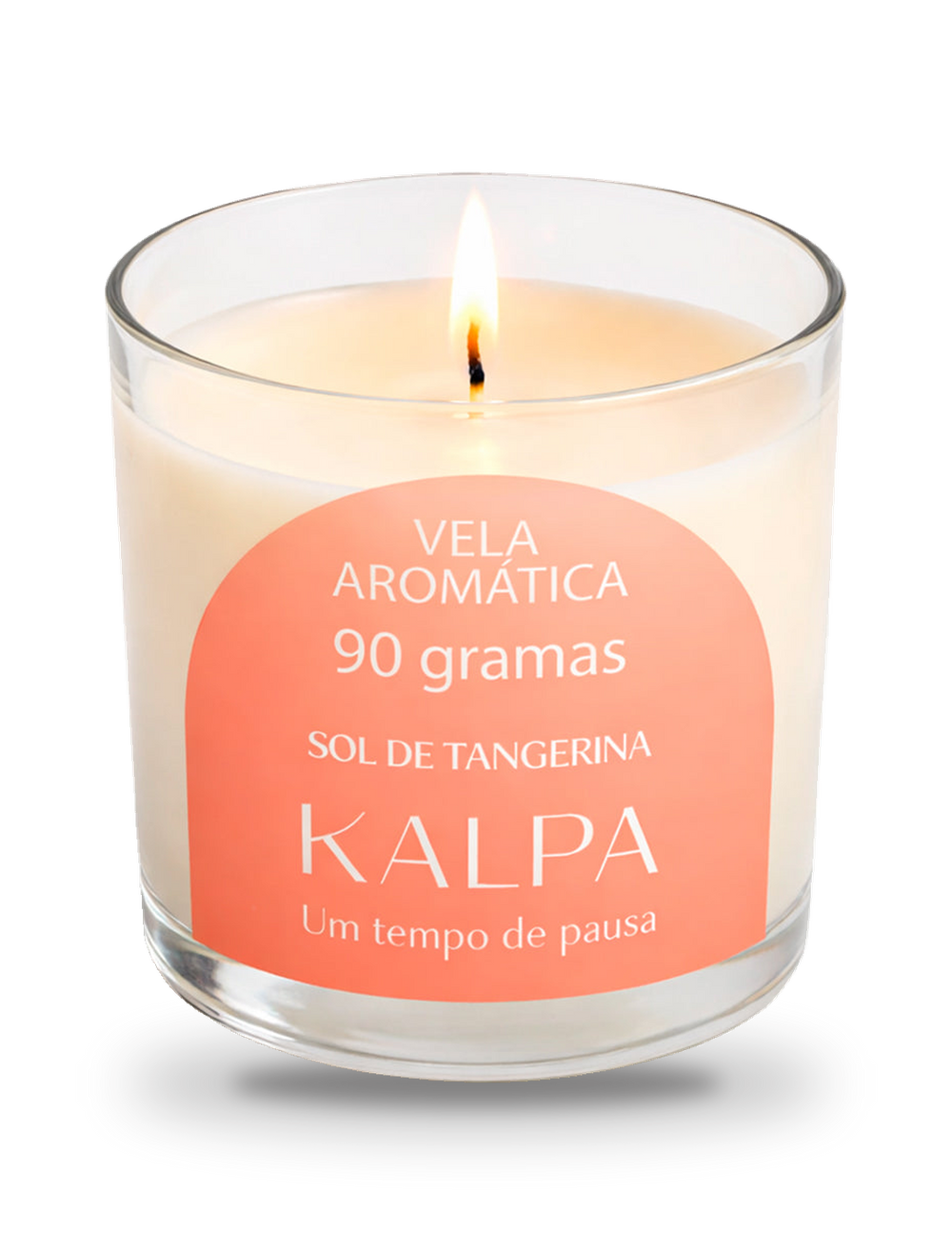 Vela Aromática Sol de Tangerina Kalpa