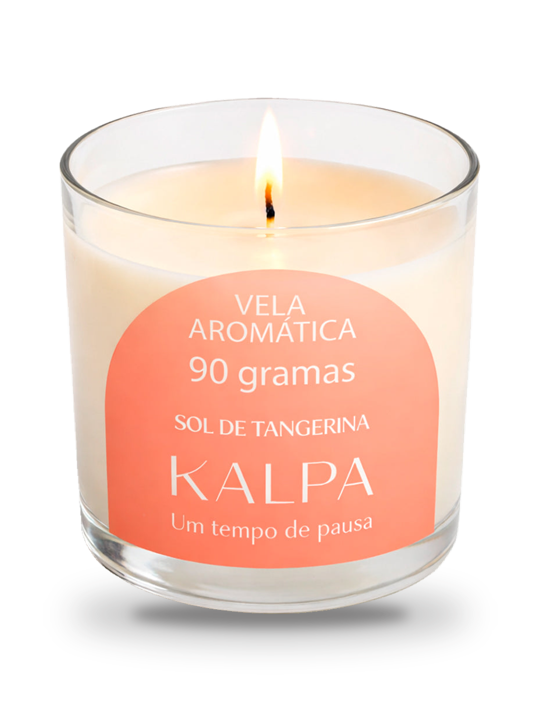 Vela Aromática Sol de Tangerina Kalpa